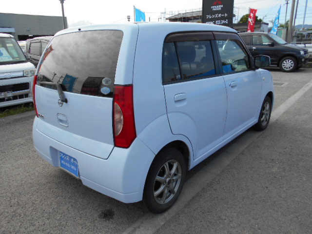 20年式 ピノE 車輛本体19万円 支払総額25万円 走行5.3万キロ 軽い修復歴有 バックパネルとフロア歪の走りには影響の無いものです。