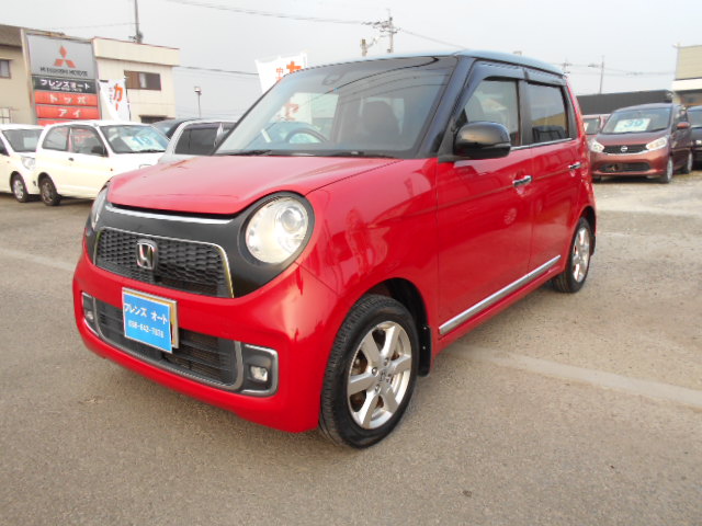 28年　N-one　プレミアム　車輛本体73万円　支払総額75万円　修復歴無　車検9年2月28日迄有りすぐ乗れます。