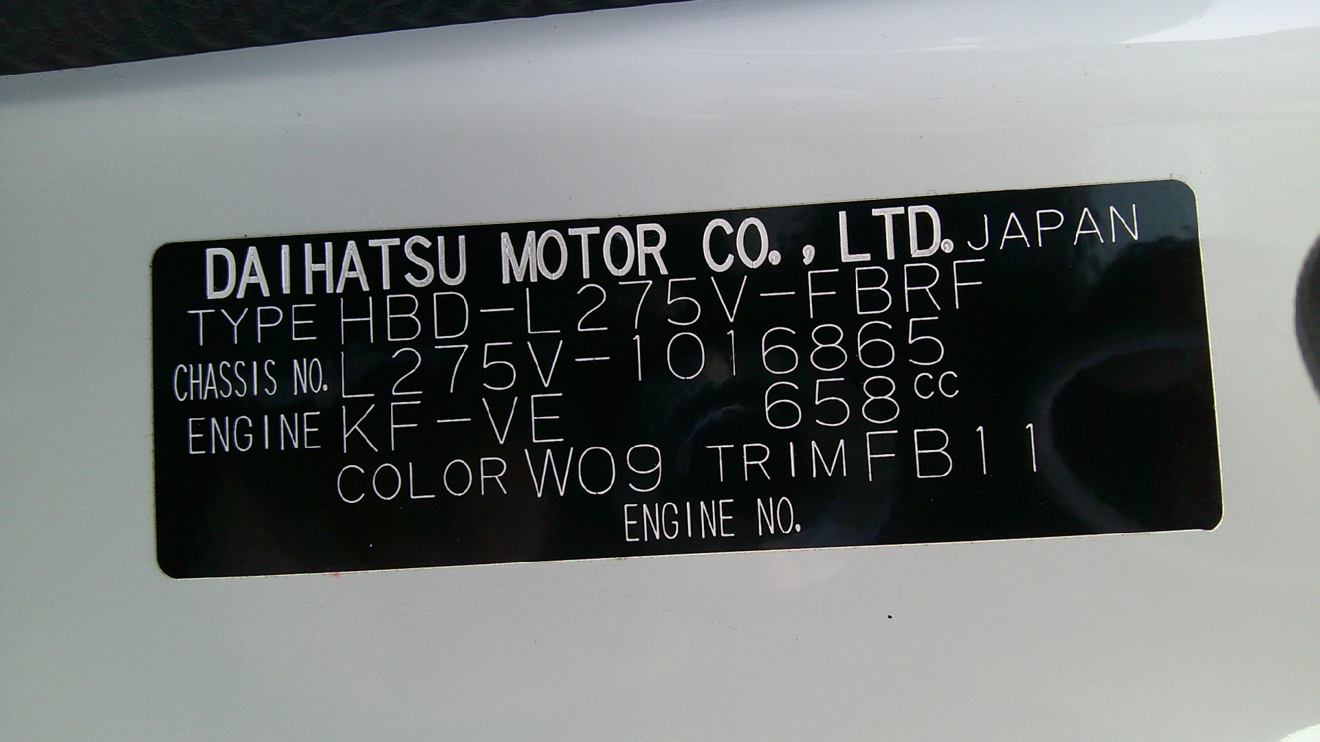 25年　ミラＶ　ＴＸ　車両本体29万円　支払総額35万円　修復歴無　走行69137Km