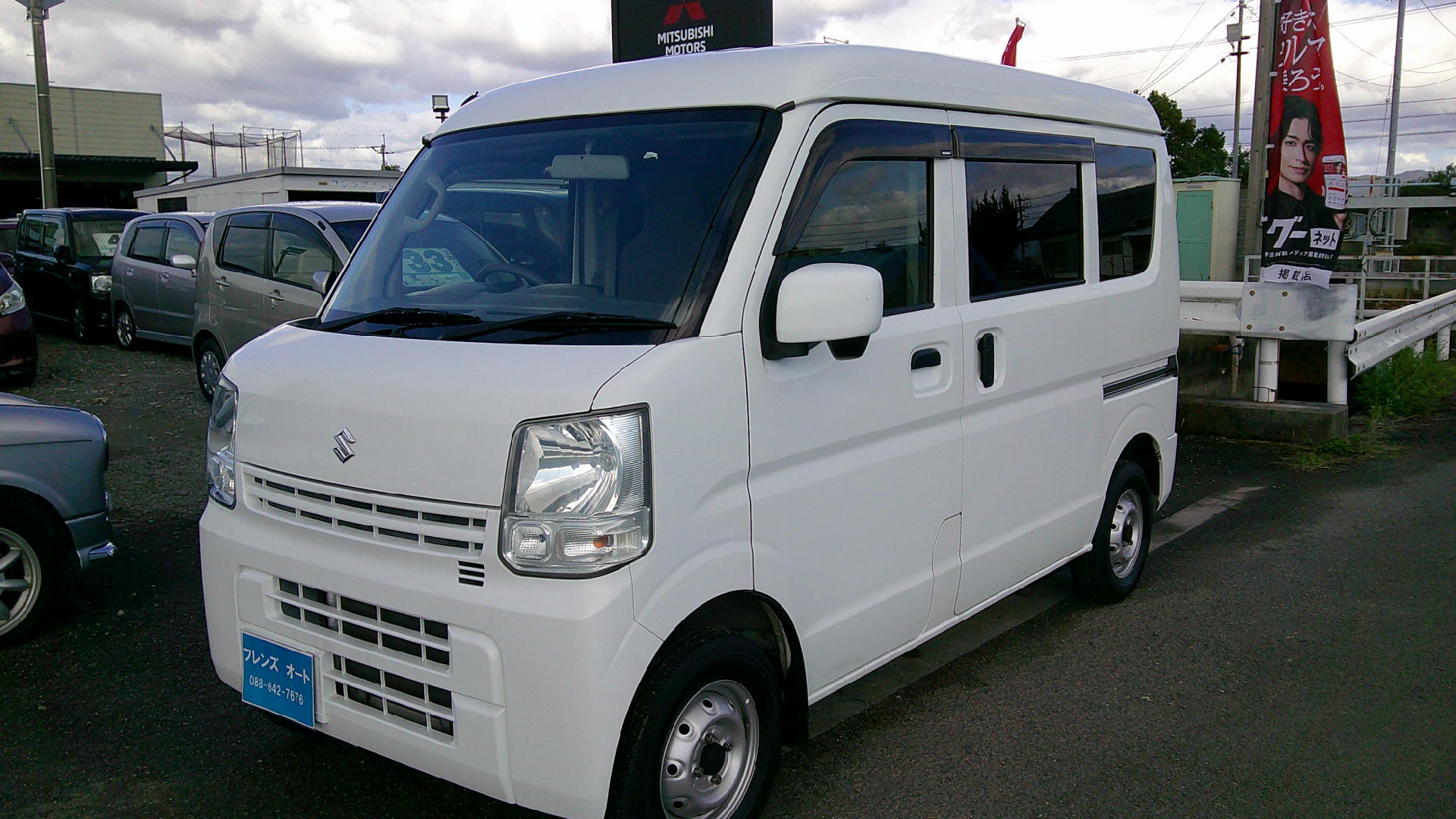 29年　エヴリィ　V　PCリミテッド　車両本体72万円　支払総額78万円　修復歴無　走行69902ｋｍ　ローン通らない方もご相談下さい。