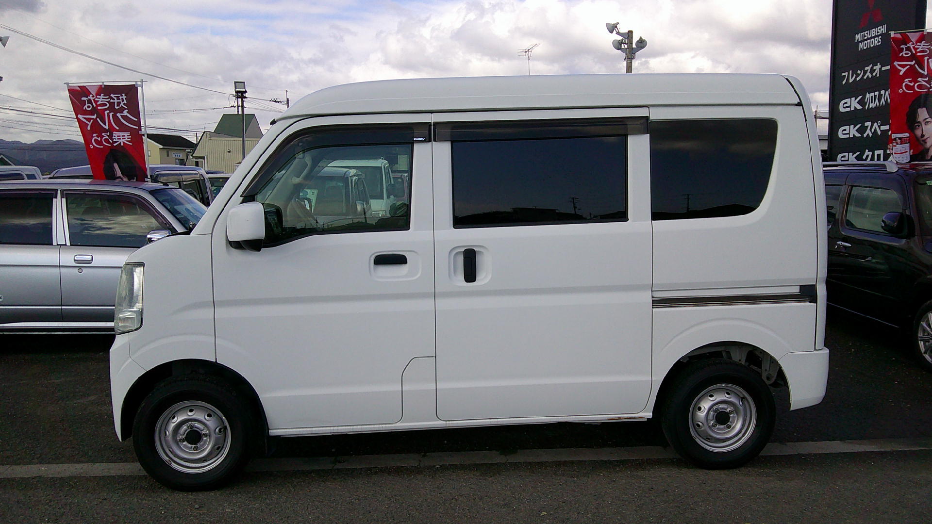 29年　エヴリィ　V　PCリミテッド　車両本体72万円　支払総額78万円　修復歴無　走行69902ｋｍ　ローン通らない方もご相談下さい。