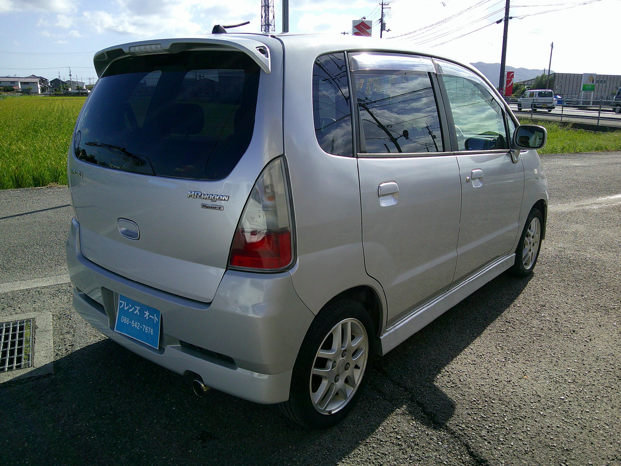 15年　ＭＲワゴン　スポーツインタークーラーターボ　車両本体49万円　支払総額55万円　修復歴無　走行38404ＫＭ　ローン通らない方もご相談下さい。