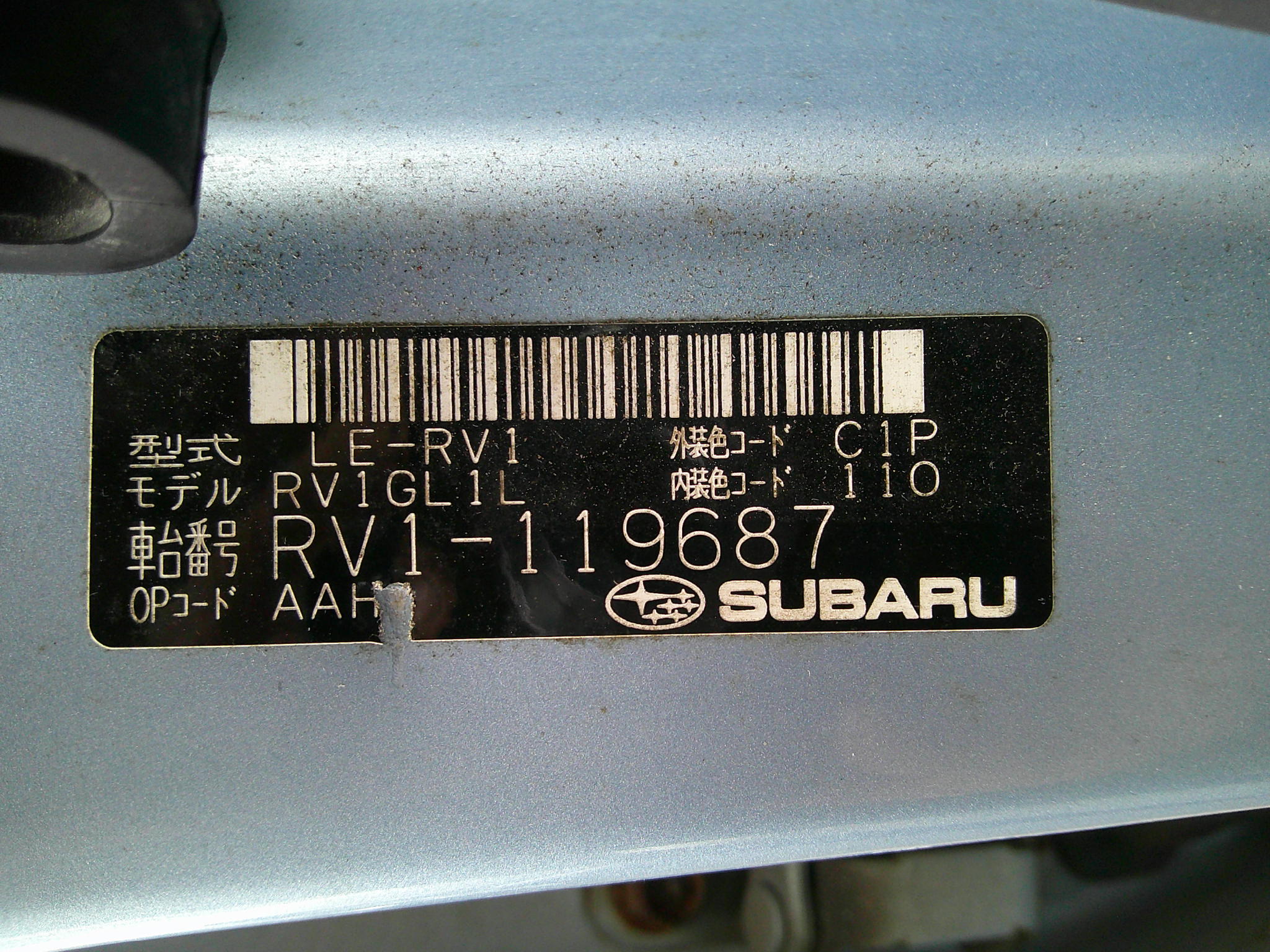 19年　プレオバン　A　車両本体19万円　支払総額25万円　修復歴無　走行38955ＫＭ　