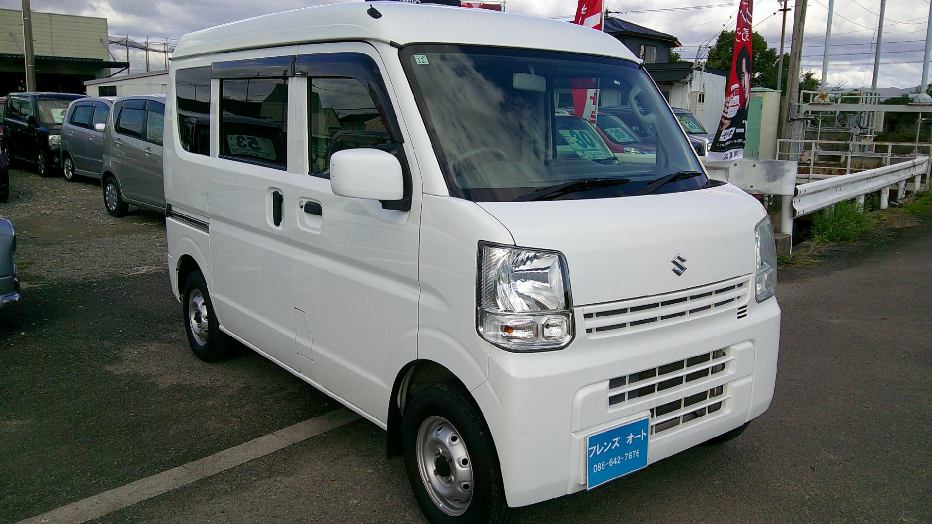 29年　エヴリィ　V　PCリミテッド　車両本体72万円　支払総額78万円　修復歴無　走行69902ｋｍ　ローン通らない方もご相談下さい。