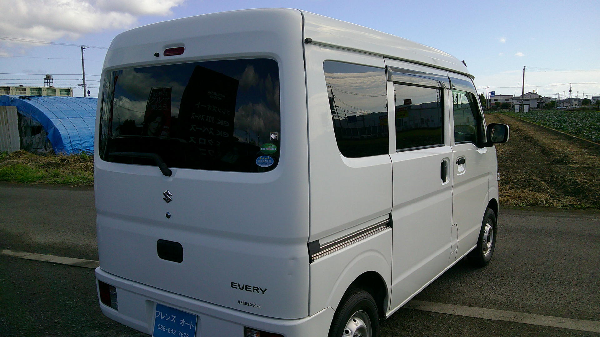 29年　エヴリィ　V　PCリミテッド　車両本体72万円　支払総額78万円　修復歴無　走行69902ｋｍ　ローン通らない方もご相談下さい。