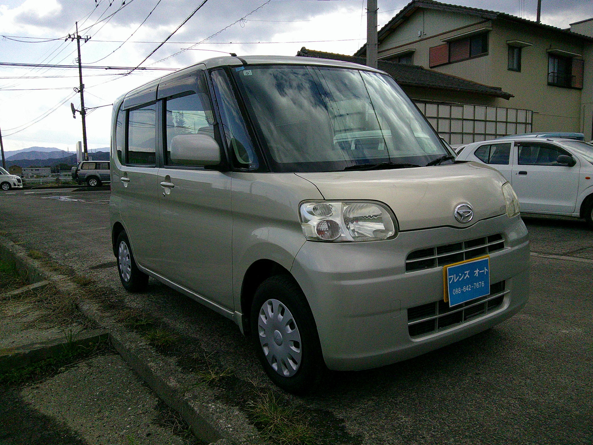 21年　タント　L　車両本体23万円　支払総額25万円　修復歴無　走行77443km　車検8年9月30日迄有りすぐ乗れます。