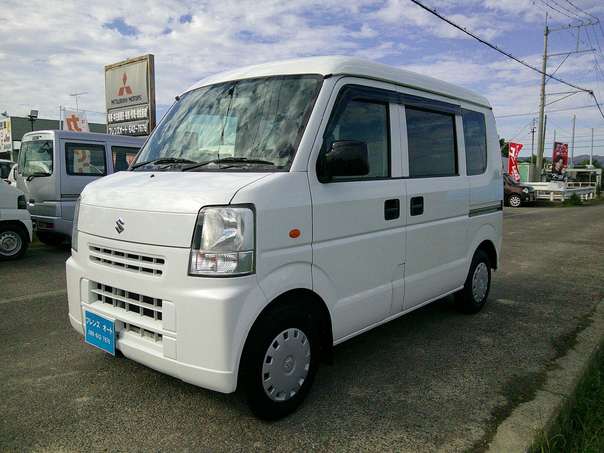 26年式　エヴリィバン　ジョイン車両本体39万円　支払総額45万円　修復歴有　小さな修理です。ローン通らない方もご相談下さい。