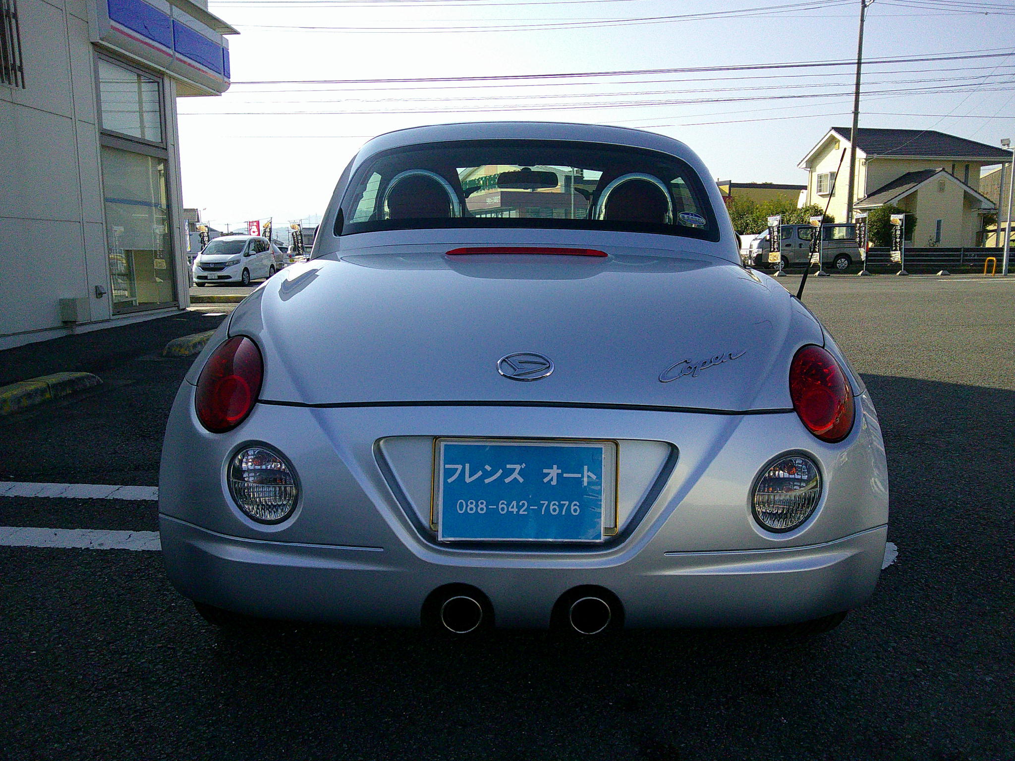 15年式　コペン　アクティブトップ　車両本体103万円　支払総額105万円　修復歴無　走行22465ｋｍ　車検8年2月8日迄ありすぐ乗れます。ローン通らない方もご相談下さい。