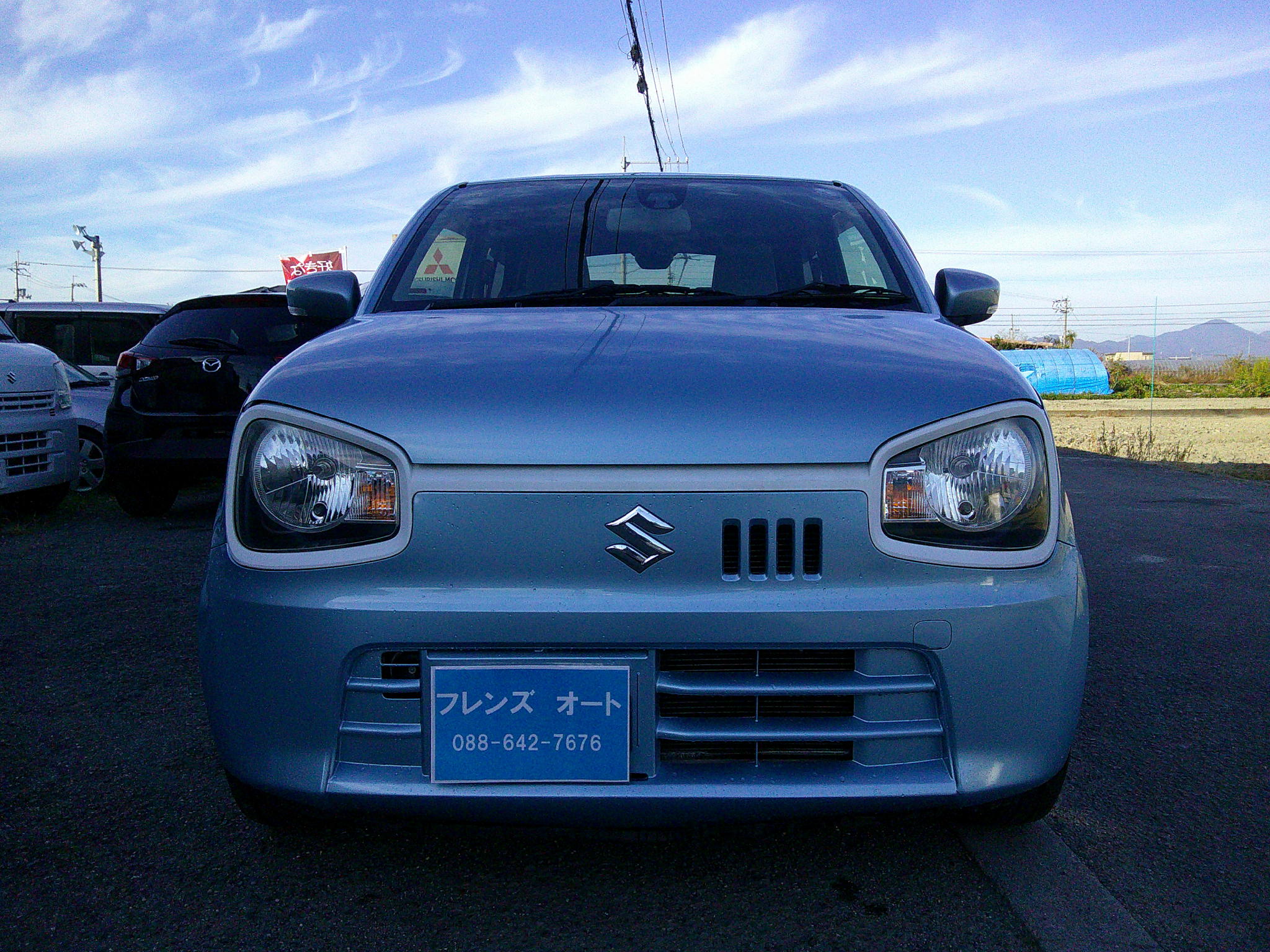 26年　アルト　X　レーダーブレーキサポート　車両本体49万円　支払総額55万円　修復歴無　ローン通らない方もご相談下さい。