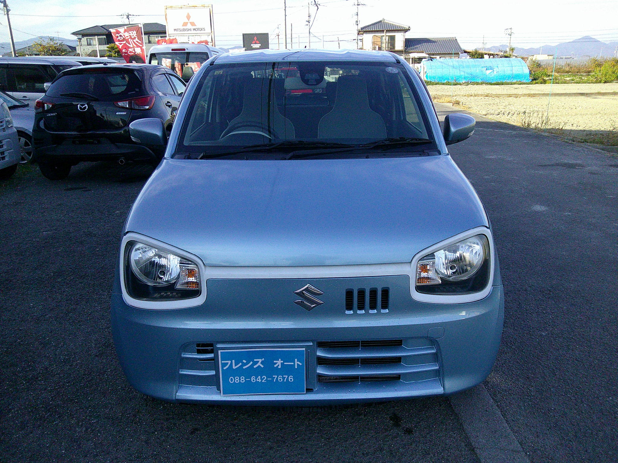 26年　アルト　X　レーダーブレーキサポート　車両本体49万円　支払総額55万円　修復歴無　ローン通らない方もご相談下さい。