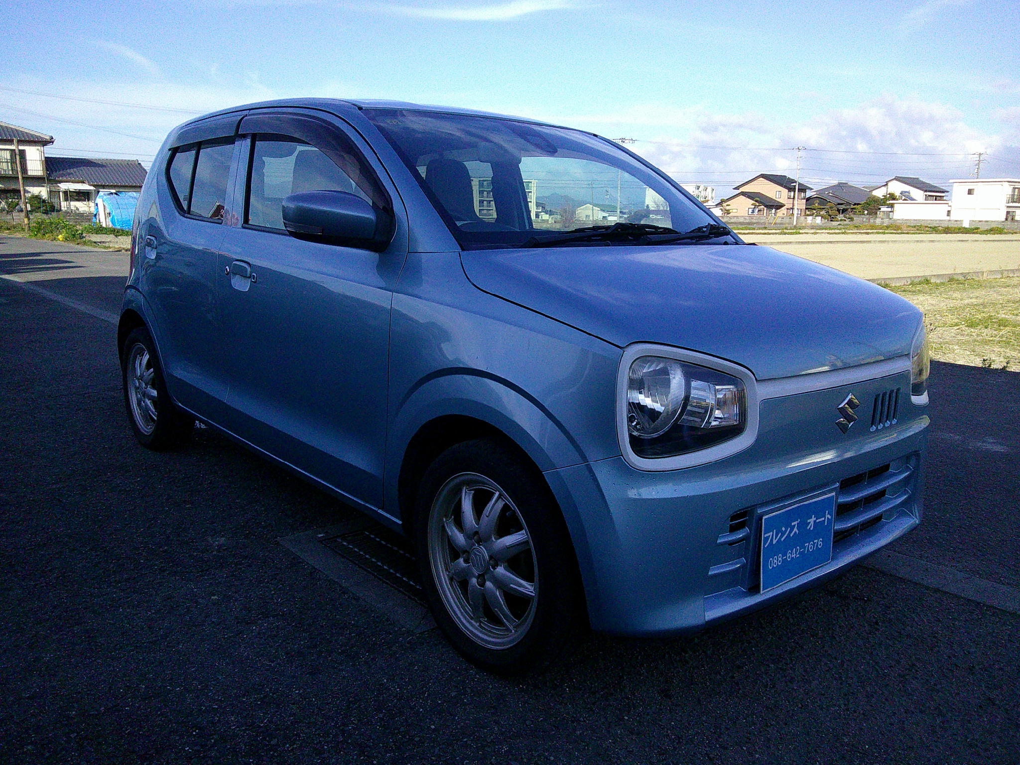 26年　アルト　X　レーダーブレーキサポート　車両本体49万円　支払総額55万円　修復歴無　ローン通らない方もご相談下さい。