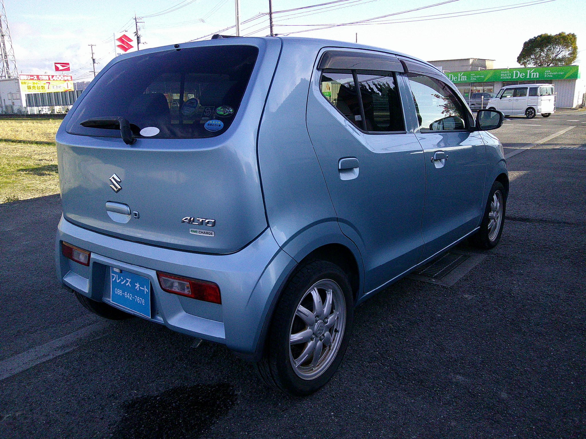 26年　アルト　X　レーダーブレーキサポート　車両本体49万円　支払総額55万円　修復歴無　ローン通らない方もご相談下さい。