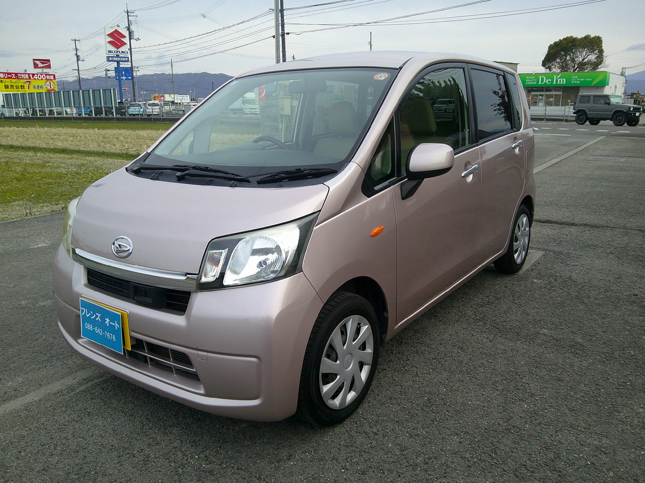 25年式　ムーヴ　L-SA　車輛本体43万円　支払総額45万円　修復歴無　車検5月29日迄有すぐ乗れます。ローン通らない方もご相談下さい。