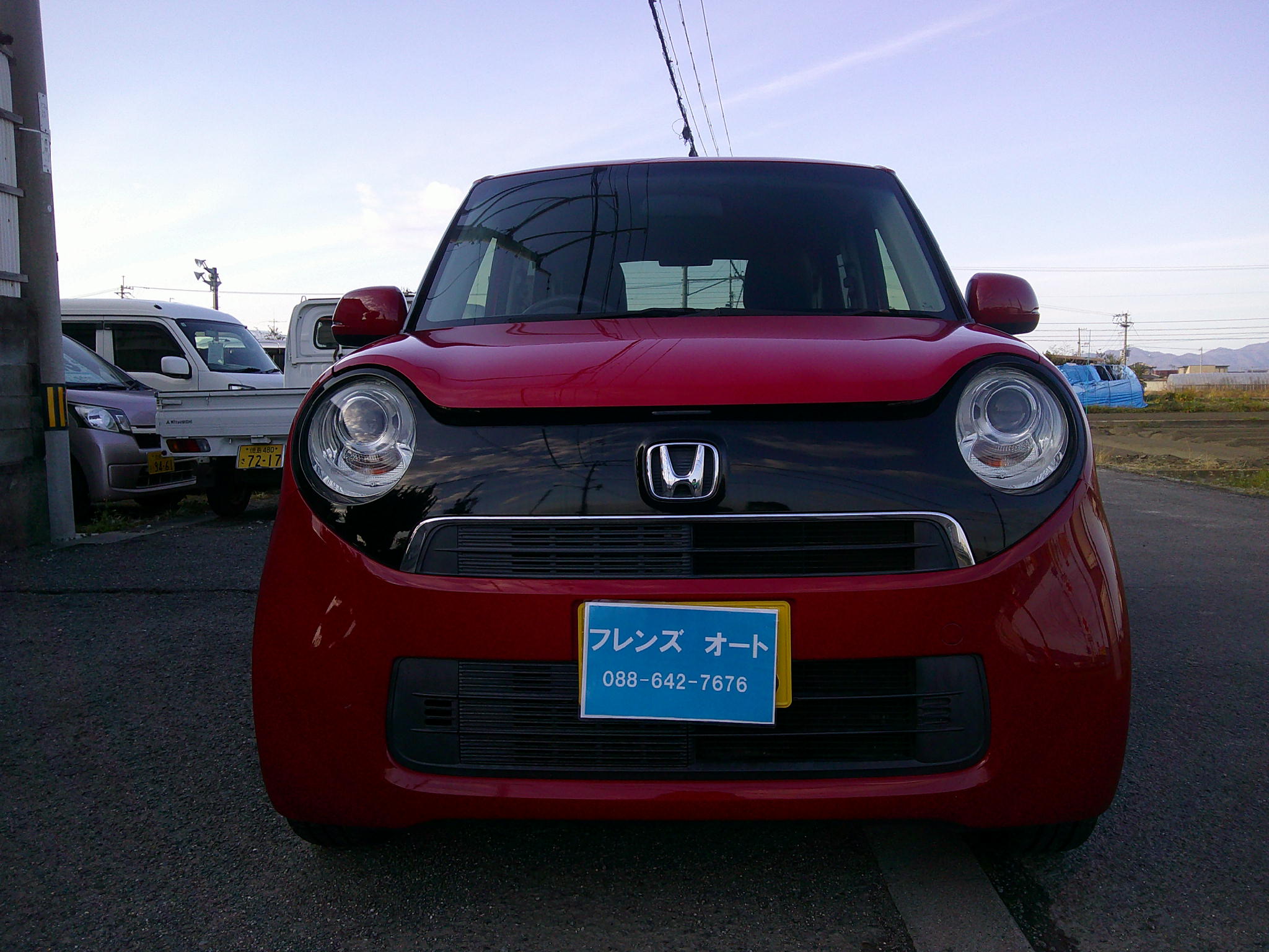 26年　N-one　GLパッケージ　車両本体５３万円　支払総額55万円　修復歴無　車検9年4月21日迄ありすぐ乗れます。ローン通らない方もご相談下さい。