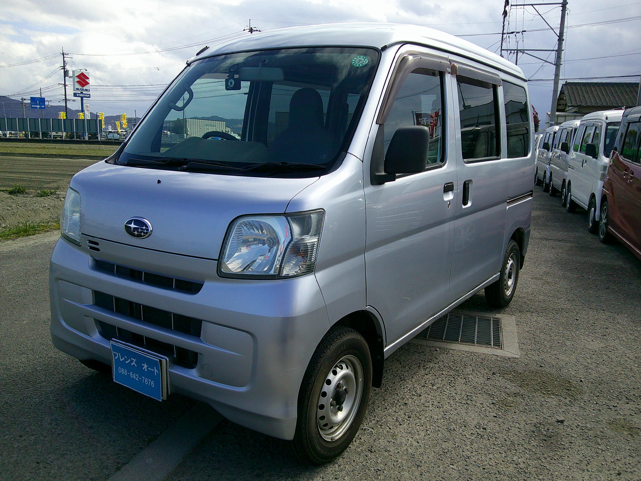 26年式　サンバートランスポーター　車両本体価格63万円　支払総額65万円　修復歴無　車検10年3月迄ありすぐ乗れます。ローン通らない方もご相談下さい。