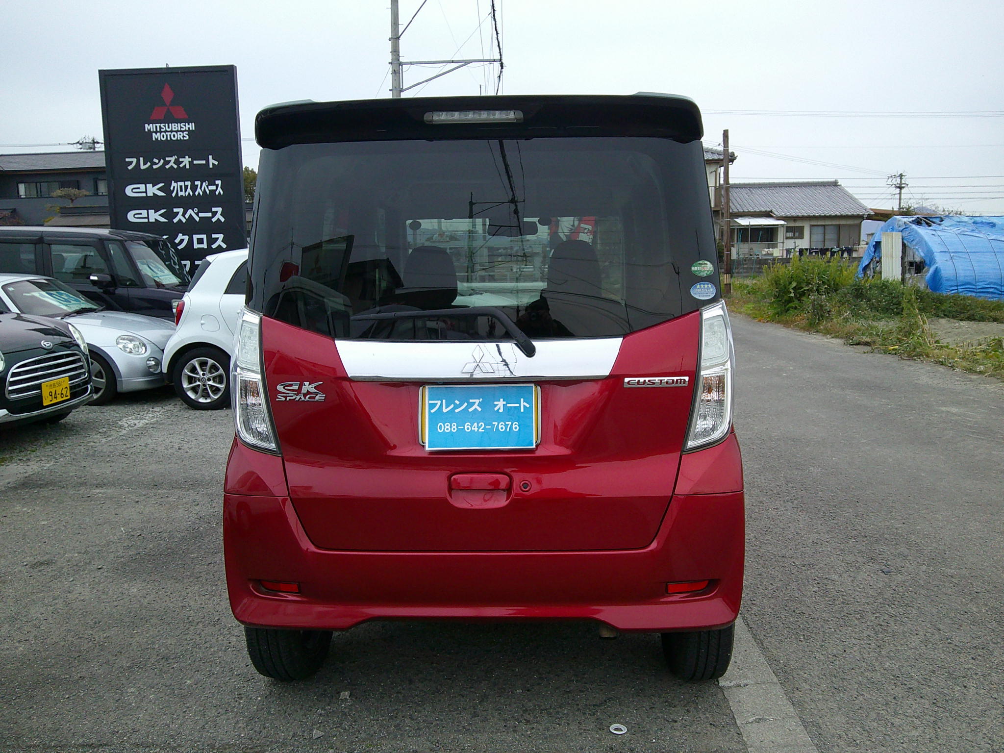 29年　ＥＫスペース　カスタムセーフティＰＫＧ　車輛本体46万円　支払総額48 万円 修復歴無　車検８年4月15日迄有りすぐ乗れます。